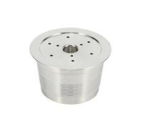 Sunmeit Compatibile per Caffitaly Caffettiera Capsula Riutilizzabile Ricaricabile in Acciaio Inox per Caffitaly Capsula di Caffè