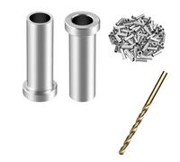 Sunmeit Confezione da 120 manicotti protettivi in acciaio inox T316 per ringhiere per cavi da 1/8 di pollice