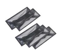 Sunmeit Copertura per registro del pavimento, copertura per prese d'aria da pavimento per filtri di ventilazione 5 pezzi per prese d'aria per pavimenti filtri a rete 10 x 25 cm