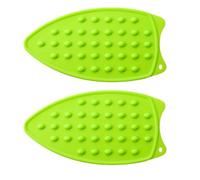 Sunmeit Mini cuscinetto in silicone resistente al calore, supporto da stiro portatile per viaggi e mini quilting uso verde