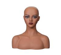 Sunmeit Parrucche Display Testa Gioielli Display Testa Stampo Testa di Manichino nel Plastica per Display