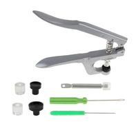 Sunmeit Pinze a scatto per abbigliamento artigianale, kit di fissaggio a scatto con pinza a pressione, strumento di installazione, bottone a pressione senza cuciture