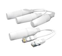 Sunmeit PoE Splitter 2-In-1 Connettore del cavo vie Connettore per l'installazione di telecamere di sicurezza