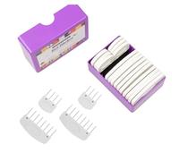 Sunmeit Set da 20 Pezzi di Bloccaggi per Maglieria In Acciaio Inossidabile, Pettini e Spilli per Maglieria con 2 Misure per Forniture DIY per Maglieria e Uncinetto