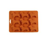 Sunmeit Stampo nel Silicone un Forma Cucciolo Bassotto, Cubetto Ghiaccio per Biscotti al Cioccolato, Vassoio per Ghiaccio per Casa DIY, Stampo nel Silicone per Utensili da Cucina,