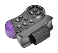 Sunmeit Telecomando senza fili del volante universale a 11 pulsanti per lettore CD DVD MP5 per auto