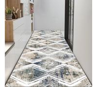 SUNMME Tappeto Corridoio,Passatoia Corridoio,Tappeto Lavabile in Lavatrice,Superficie Morbida,Pelo Corto,per Cucina Salotto Bagno Camera da Letto Ingresso Casa Corridoio