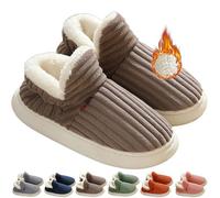 Sunmoine Cloud Slippers, Pantofole Nuvola Invernali, Warm Fuzzy House Slippers, Uomo Pantofole da Casa Donna Caldo Comode Antiscivolo Inverno Ciabatte, Unisex Pantofole Casa