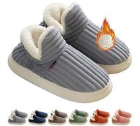 Sunmoine Cloud Slippers, Pantofole Nuvola Invernali, Warm Fuzzy House Slippers, Uomo Pantofole da Casa Donna Caldo Comode Antiscivolo Inverno Ciabatte, Unisex Pantofole Casa