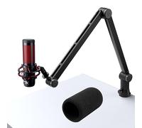 SUNMON Braccio Microfono - asta microfonica QuadCast Braccio Microfono compatibile con HyperX QuadCast microfonica girevole a 360° in metallo ponderato per Blue Yeti, Shur MV7 e altri microfoni.