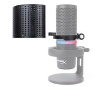 SUNMON HyperX Duo Cast Pop Filtro compatibile con microfono HyperX DuoCast, riduzione del rumore, migliore qualità del suono, filtro pop per Hyper x DuoCast