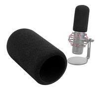 SUNMON Mic Parabrezza in schiuma compatibile con HyperX QuadCast Microfono - Mic Foam Copre riduzione del rumore, migliore qualità del suono, filtro pop microfono per HyperX QuadCast, QuadCast S