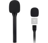 SUNMON Rode - Supporto per microfono wireless portatile con filtro antipop, supporto per Wireless Go 2/Pro, DJI Mic 2, adattatore microfono per interviste per Go/ME, presa stabile per fotocamera