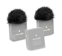 SUNMON Rode Wireless Go 2, filtro antipop per parabrezza peloso, copertura antivento per microfono Rode Wireless Pro/Wireless ME/VideoMic Pro Fluff Parabrezza per vento e riduzione del rumore di fondo