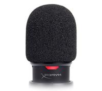 SUNMON SoloCast Filtro pop per Microfono da Gioco, Schiuma Spit Shield parabrezza in Schiuma Antivento Antirumore Microfono Compatibile con HyperX SoloCast (nero)