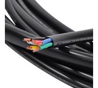 SUNNAREPOON Guaina isolante irrestringibile per auto, colore nero, per schermatura dei cavi, organizzatore/protezione/copertura (13 mm - 5,7 m)