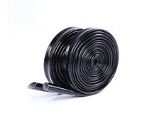 Sunnarepoon Guaina per cavi in fibra di vetro in silicone, impermeabile, isolante e protettore per cavi ad alta temperatura (5/40,6 cm - 4,7 m)