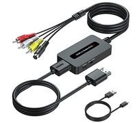 SUNNATCH Convertitore da HDMI a SVideo RCA, Convertitore da HDMI a RCA AV Composite CVBS