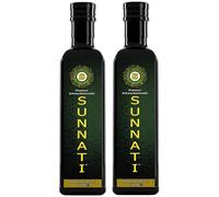 Sunnati® Olio di cumino nero filtrato, spremuto a freddo, 100% puro 2x250ml (500 ml)