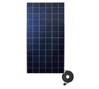 SunneSolar Kit pannello solare monocristallino plug&play 410 W + micro inverter Enphase + 3 mt cablato pronto per l'installazione sul tuo terrazzo o balcone