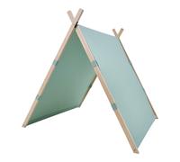 SUNNY Como Tenda Bimbi Gioco Verde, Tenda Gioco | Casetta gioco a partire da 2 ans | 100% cotone naturale | 100% legno FSC | 107x123cm