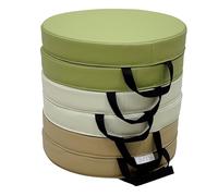 Sunny Dacy Cuscini in Schiuma per Bambini, Toni Naturali Rilassanti | Soft Play 6 pezzi, Percorso Ostacoli Psicomotricità, Elementi da Impilare o con cui Giocare, Schiuma EPE | a partire dai 12 mesi