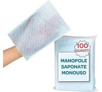 Sunny day Manopole Saponate - 100x Manopole Saponate Adulti Monouso