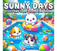 SUNNY DAYS: A Relaxing Coloring Escape Filled with Joy, Positivity & Calm Vibes