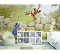SUNNY Decor - Fotomurale "Winnie Pooh Balloo Ning, 1 pz, multicolore, sd460