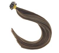 Sunny extension per capelli 35,6- 61 cm pre-incollati punta a U Remy extension capelli umani 100 fili, stile liscio