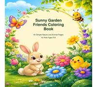 Sunny Garden Friends Coloring Book