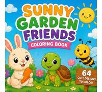 Sunny Garden Friends Coloring Book