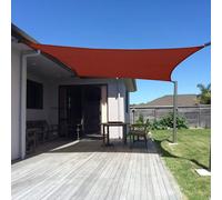 SUNNY GUARD Sun Shade Sail 12'x16' Rectangle Terra UV Block Sunshade f