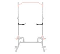 Sunny Health & Fitness Accessori aggiuntivi per Power Rack e Gabbia: Supporto per barra, Dip Bar, J-Hook, LAT Pulldown, Landmine o U-Ring.