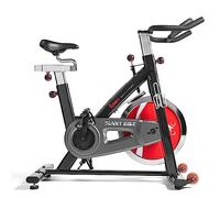 Sunny Health & Fitness Nero 275 libbre. Cyclette da ciclismo fissa per interni Max con 49 libbre per carichi pesanti. Volano cromato - SF-B1002