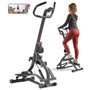 Sunny Health & Fitness Stepper con Manubrio e Altezza Regolabile