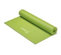 Sunny Health & Fitness Tappetino da Esercizio per Yoga - Supporto Duro da Studio per Stabilità e Equilibrio - Durevole, Resistente a Strappi e Portatile - Yoga e Pilates - Verde - NO. 031-GR