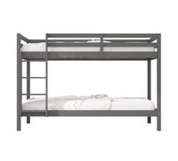 Sunny Jip Letto a Castello Grigio | Per Bambini Senza Materassi - Per 2 Bambini 208 X 97 X 140 Cm / per Materassi di Dimensioni: 90 X 200 Cm