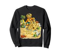 Sunny Kai e la Sua Isola Ohana - Beach Day Sandcastle Fun! Felpa