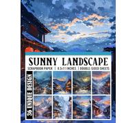 Sunny Landscape: Beautiful Scenery Designs Ideal for Crafting, Mixed Media Art, Decoupage, and Home Decor