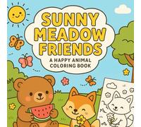 Sunny Meadow Friends: a happy coloring book