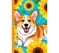 Sunny Paws: Corgis & Sunflowers Journal