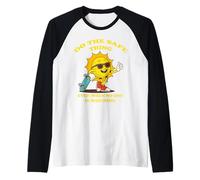 Sunny Safe, Fai la Cosa sicura Anche Quando Nessuno Sta Guardando. Maglia con Maniche Raglan