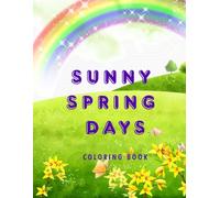 Sunny Spring Days coloring book