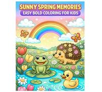 Sunny Spring Kids Coloring Book