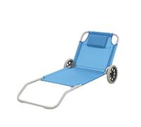 SUNNY STAR BLUE SPIAGGINA LIONE 145x63x15cm ALLUMINIO