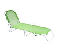 SUNNY STAR LETTINO STRASBURGO IN ACCIAIO 188x55x24cm VERDE
