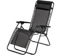 SUNNY STAR Sedia Anatomica 115x65x90cm NERO