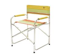 SUNNY STAR SEDIA REGISTA PIEGHEVOLE 47X57X80cm IN ALLUMINIO ARANCIONE