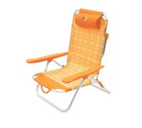 SUNNY STAR SPIAGGINA PARIGI IN ALLUMINIO 53x62x77cm ARANCIONE